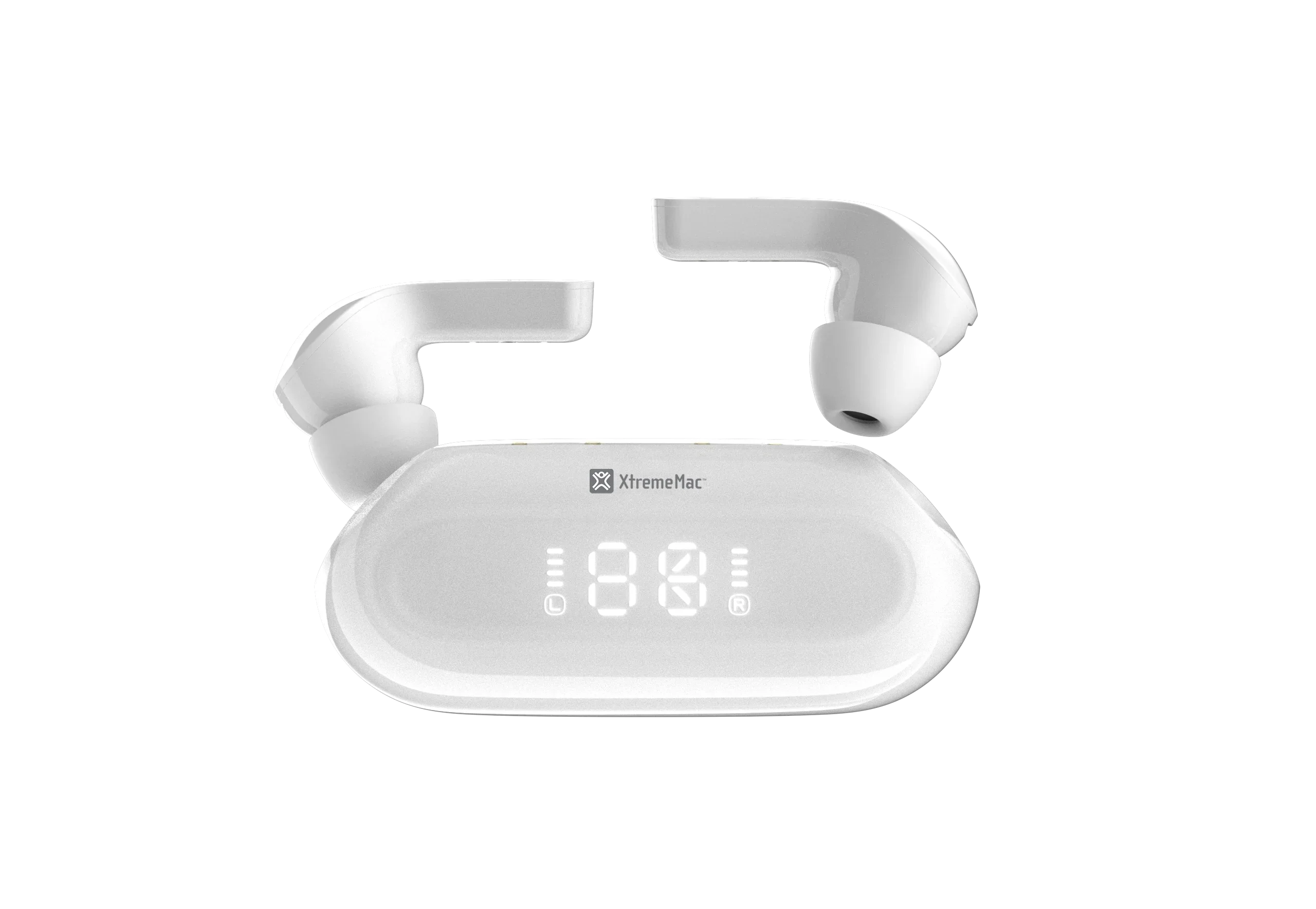 XtremeMac X-Twist Wireless Earphones With Battery Display - Tashqila XtremeMac X-Twist Wireless Earphones With Battery Display - Tashqila